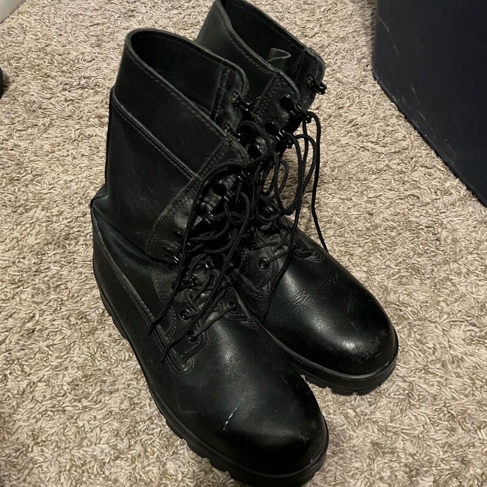 Bates Steel-Toe Boots